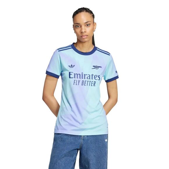 Adidas Arsenal 24/25 Alternate Blue Soccer Jersey Third Kit Women Medium IS8114 - Picture 3 of 11
